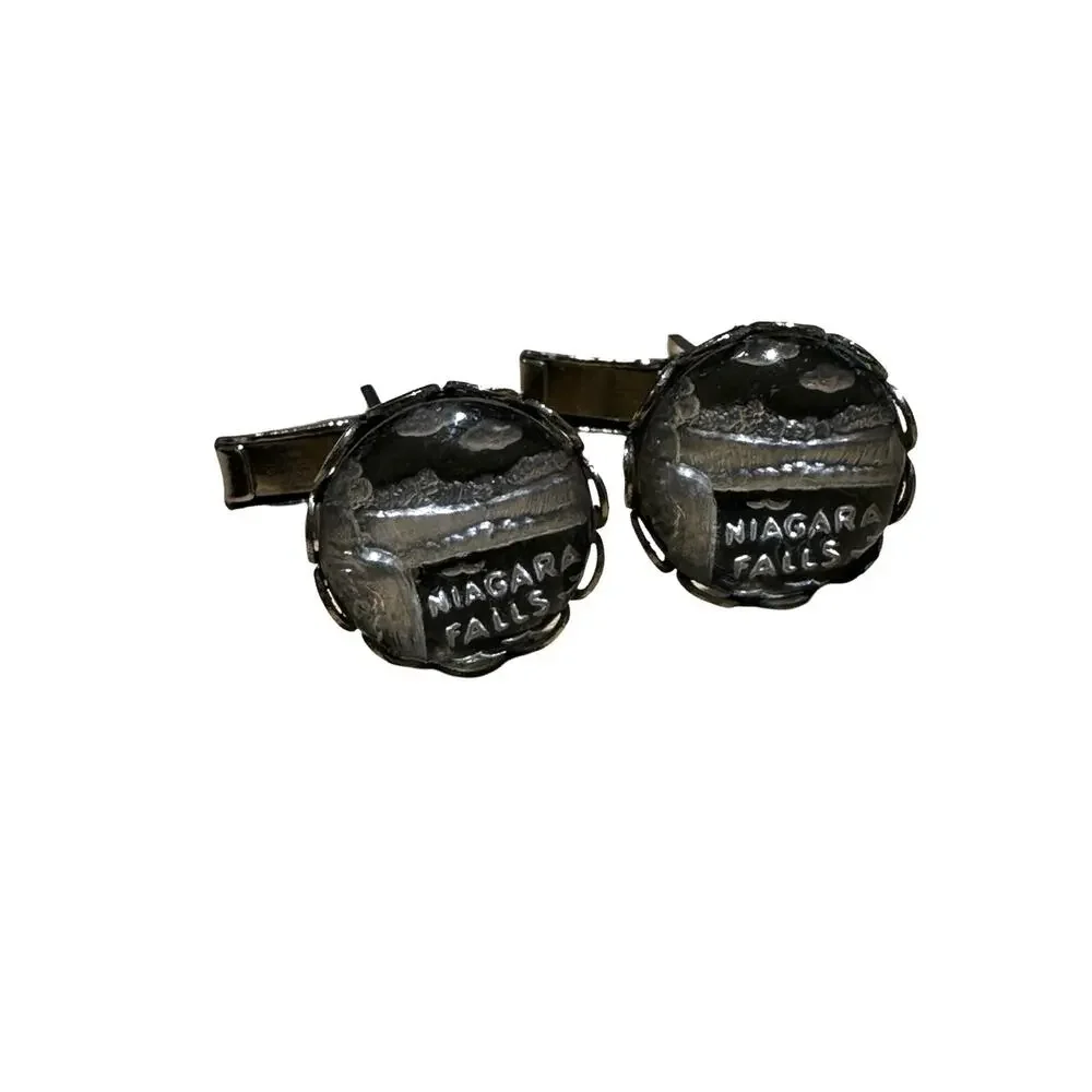 Vintage Niagara Falls Cuff Links